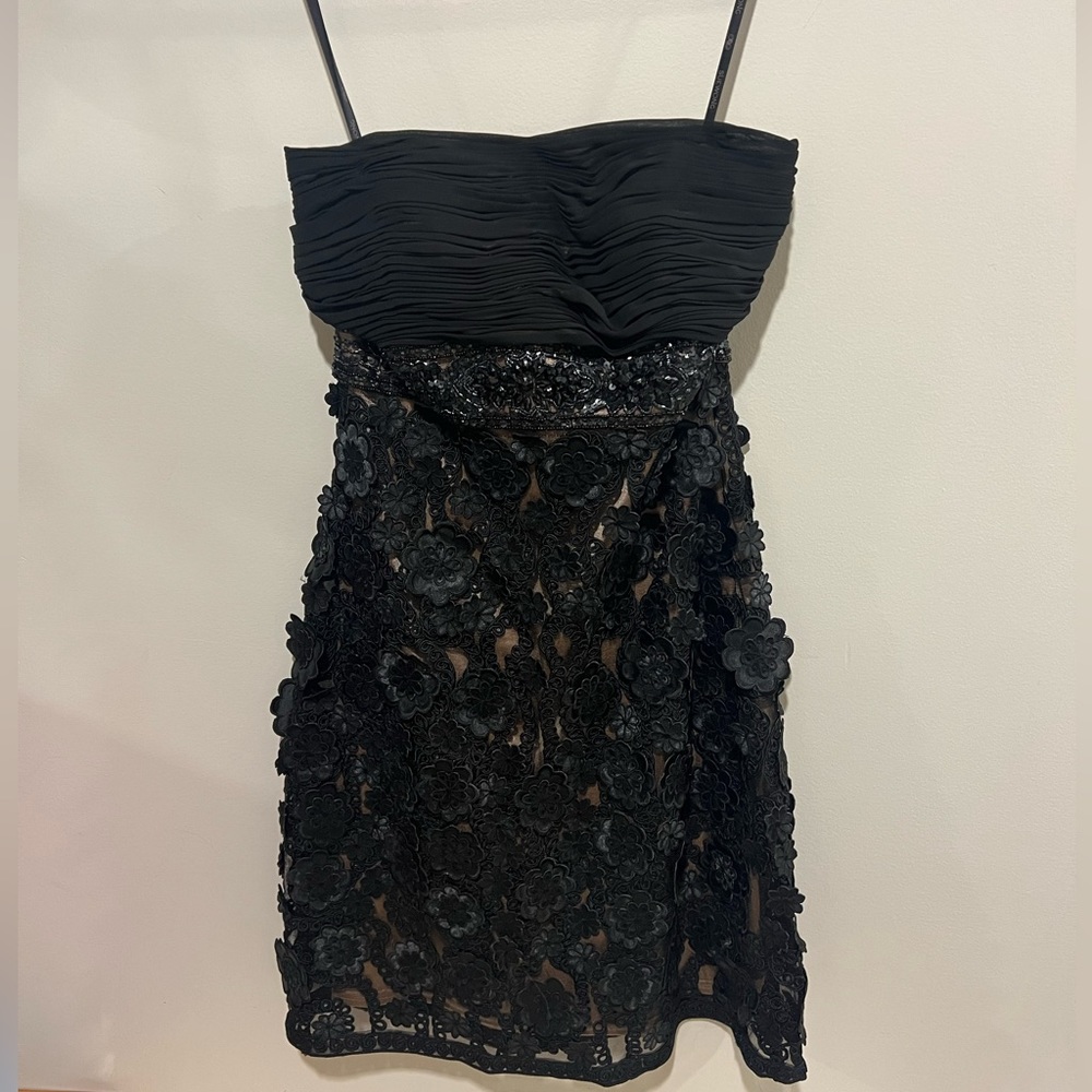 Sue Wong Black Strapless Dress - Women’s size 6